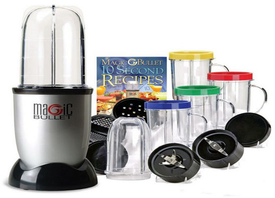 Magic Bullet 21 Pcs Blender Set with 100 Pages Recipe Book