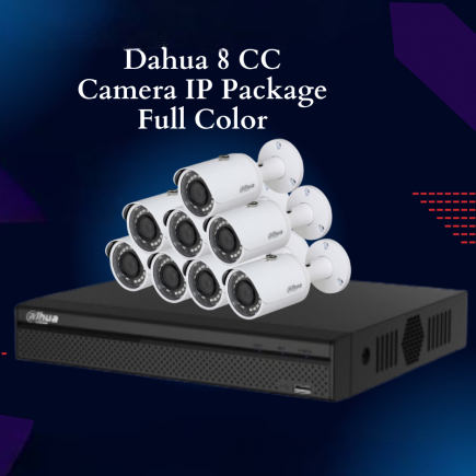 Dahua 8 Unit IPC-HFW-1230S1 IP Camera Package