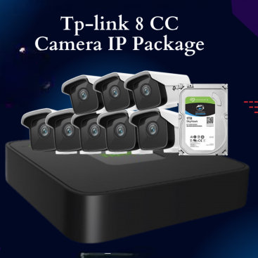 TP-LINK 8 Unit VIGI C320I IP Camera Package