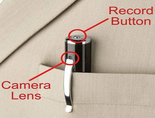 Spy Camera Pen 8GB USB Real Time AVI Recording Plug & Play