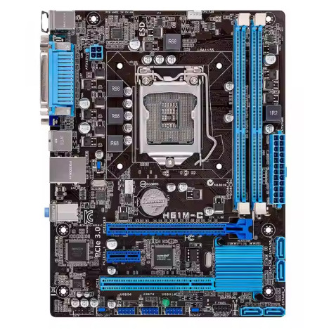 Asus H61M-C 2nd / 3rd Gen UEFI Desktop PC Motherboard