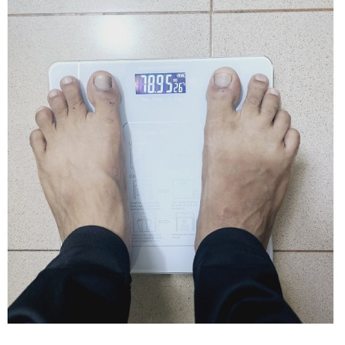 AR204 180kg Body Fat Weight Scale