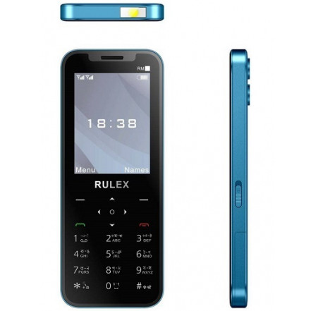 Rulex RM23 Four SIM Slim Button Phone