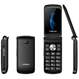 T-Source T203 Folding Dual Display Mobile Phone