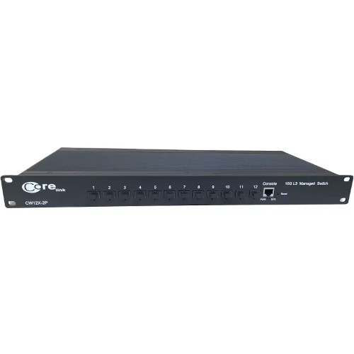 Corelink CW12X-2P 12-Port 10G L3 Managed Switch