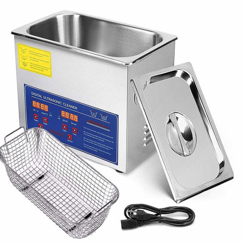 Tullker 10-Liter Industrial Ultrasonic Cleaner