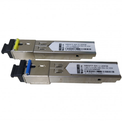 Corelink WBSFP-BX-U-20KM 1.25G SC SFP Module