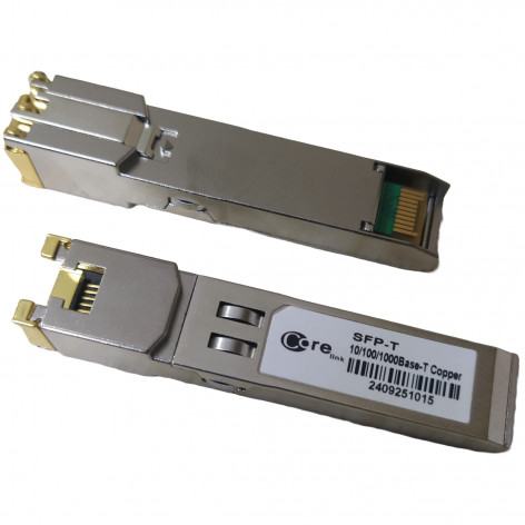 Corelink 1.25G 10/100/1000 Base-SFP-T Copper Module