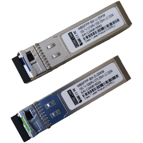 Corelink 10G WBSFPP-BX-U 20KM LC SFP Module