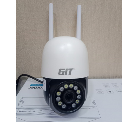 GIT T2P2SG-Y1 2MP Full Color 2-Way Audio Wi-Fi Camera