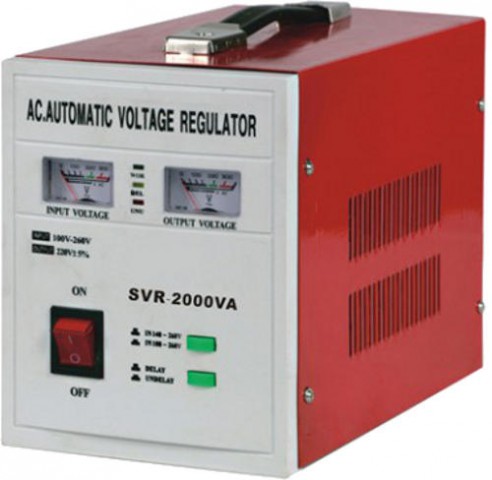 Servo AVR 2000VA Short Circuit Automatic Voltage Regulator