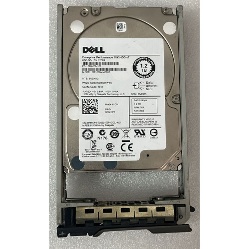 Dell 1.2TB 10K 6G 2.5" SAS Server HDD