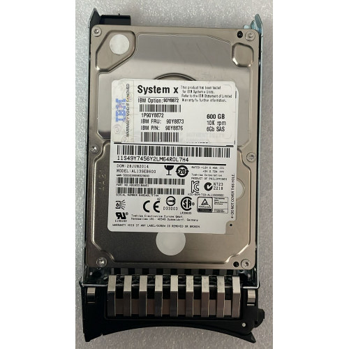 IBM 600GB 10K 6G 2.5" SAS Server HDD