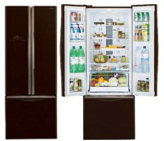 Hitachi R-WB400PY No Frost 405-Liter Multi Door Refrigerator
