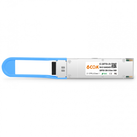 6COM 6C-QSFP28-LR4 10km LC Optical Transceiver Module