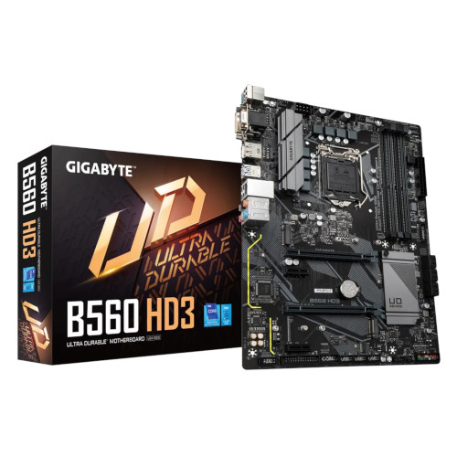 GIGABYTE B560 HD3 Intel 10th and 11th Gen ATX Motherboard