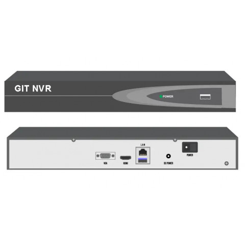 GIT-7K7 8MP 10-CH NVR