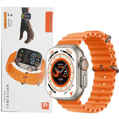 KW3 Ultra 2 Smart Watch Dual Strap