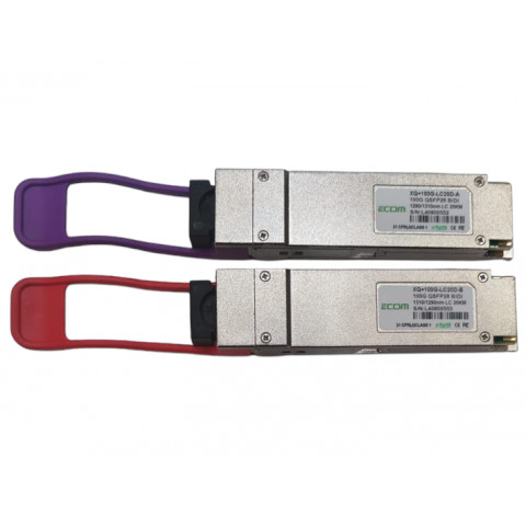 ECOM XQ+100G-LC20D 100G 20KM Single Fiber SFP Module