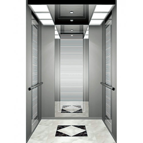 LG 800-Kg 10-Person Mirror-Etching Passenger Lift