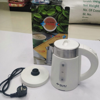 Bajaj Majesty 1L White Cordless Kettle