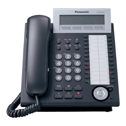 Panasonic KX-NT343-B LCD Backlit Display Telephone Set