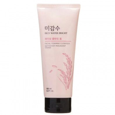 The Face Shop Rice Water Bright Facial Foaming Cleanser (150ml)