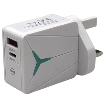 Odiomix 30W USB-A+C Mobile Phone Charger Adapter