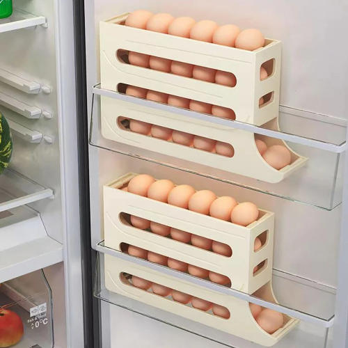 4-Layer Automatic Rolling Egg Box