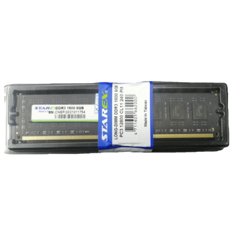 Starex 8GB DDR3 1600MHz DIMM Desktop Ram