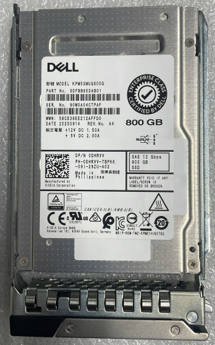 Dell 800GB SAS 12Gb/s 2.5" Server SSD