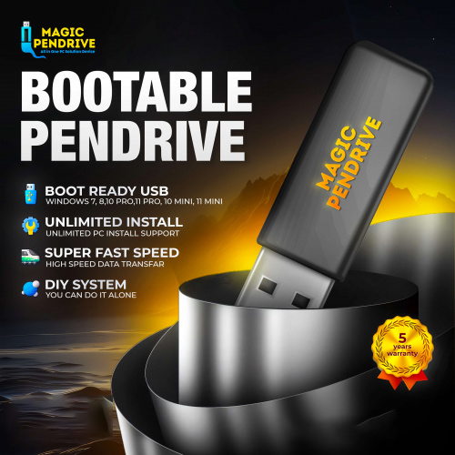 128GB Bootable Magic Pendrive