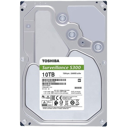 Toshiba S300 10TB Surveillance Hard Disk