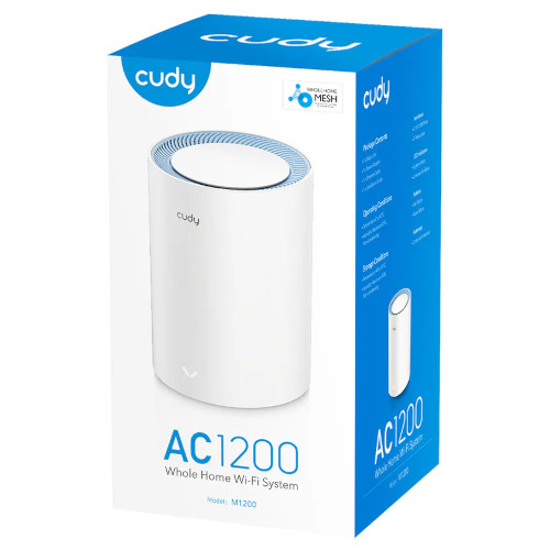 Cudy M1200 AC1200 Dual Band 1-Pack Mesh Router