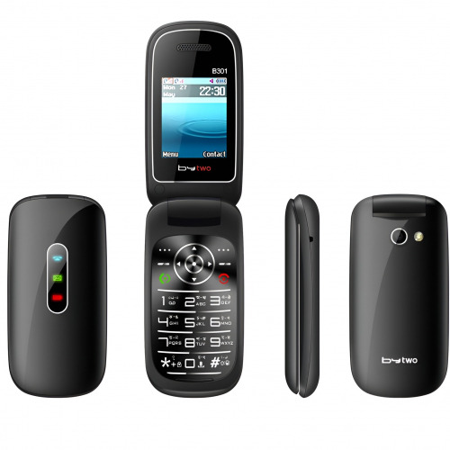 Bytwo B301 Folding Flip Mobile Phone