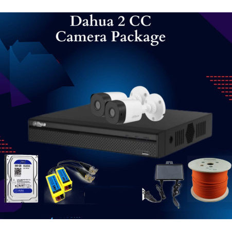 Dahua 2-Unit CC Camera Package