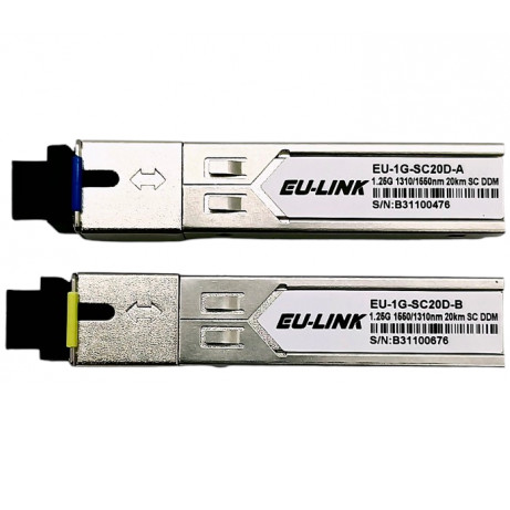 EU-LINK EU-1G-SC20D-A 1.25G 20KM SFP Module