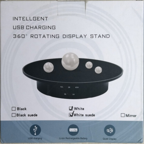 Intelligent USB Charging 360° Rotation Display Stand