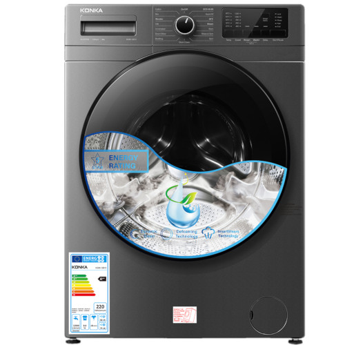 Konka KG80-12B13 Inverter Front Loading Washing Machine