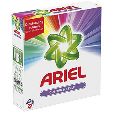 Ariel Color & Style Detergent 1.43 Kg