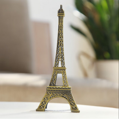 Eiffel Tower Metal Showpiece