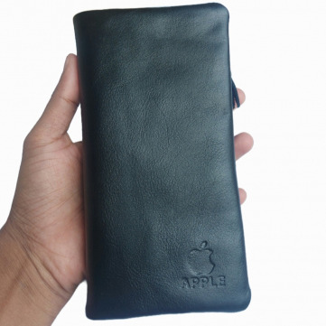 Genuine Leather Long Wallet for Men