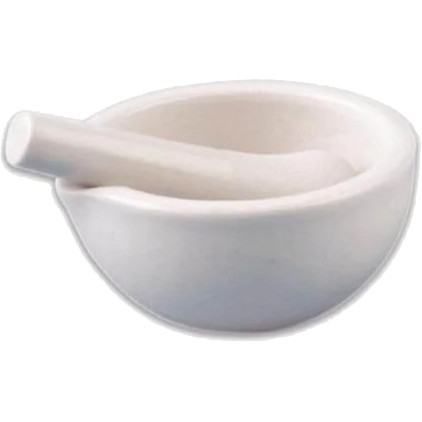 Porcelain Mortar & Pestle 100mm