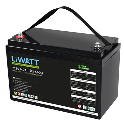 LiWATT LW12140E 12.8V 140AH LiFePO4 Battery