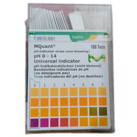 Merck 100-Test pH Paper Strips for PH Measuring