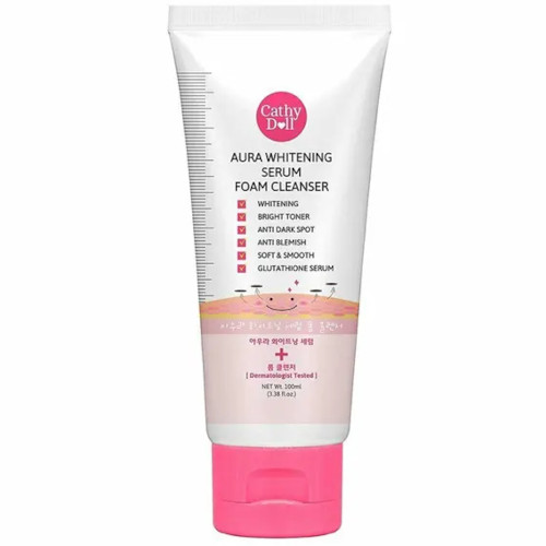 Cathy Doll Aura Whitening Serum Foam Cleanser 100ml