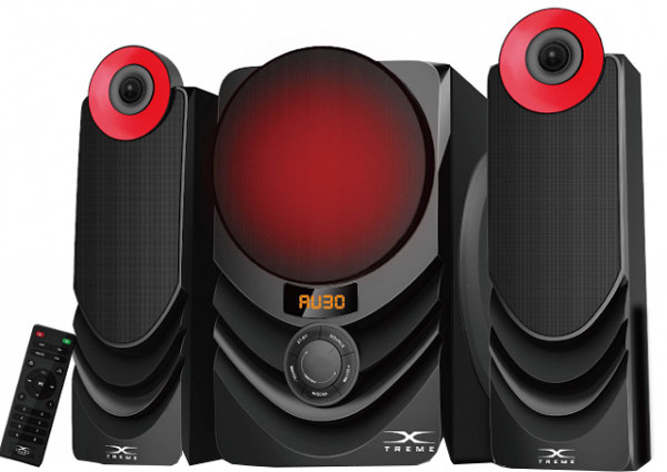 Xtreme E856U 2.1 Remote Control Multimedia Computer Speaker