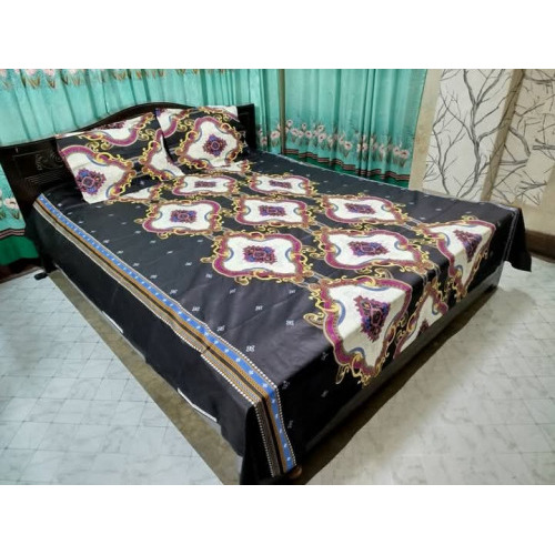 Twill Cotton Fabric Stylish Bed Sheet