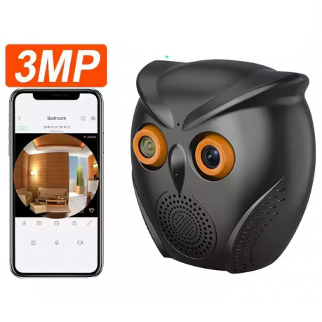 3MP Wi-Fi Spy Camera with Bluetooth Speaker