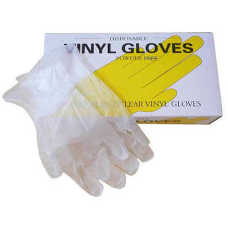 Disposable Vinyl Gloves 100-Pcs